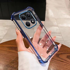 Capa Para Redmi 17 Pro Max Note 15 + 5G De Telefone Transparente Completa À Prova De Choque Macia Cantos Airbag