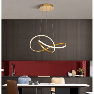 3 cores em 1 luz（110V-220V） Lustre para sala Lustre Pendente Cozinha Luminária de Teto Led Nordic Moderno Decoração Para em Oferta na Shopee