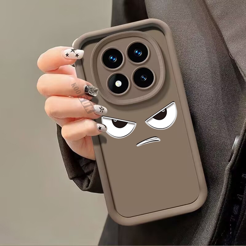Capa Emoji Para Xiaomi Redmi Note 15 Pro 4G 5G Soft Case Phone Invólucro Back Cove