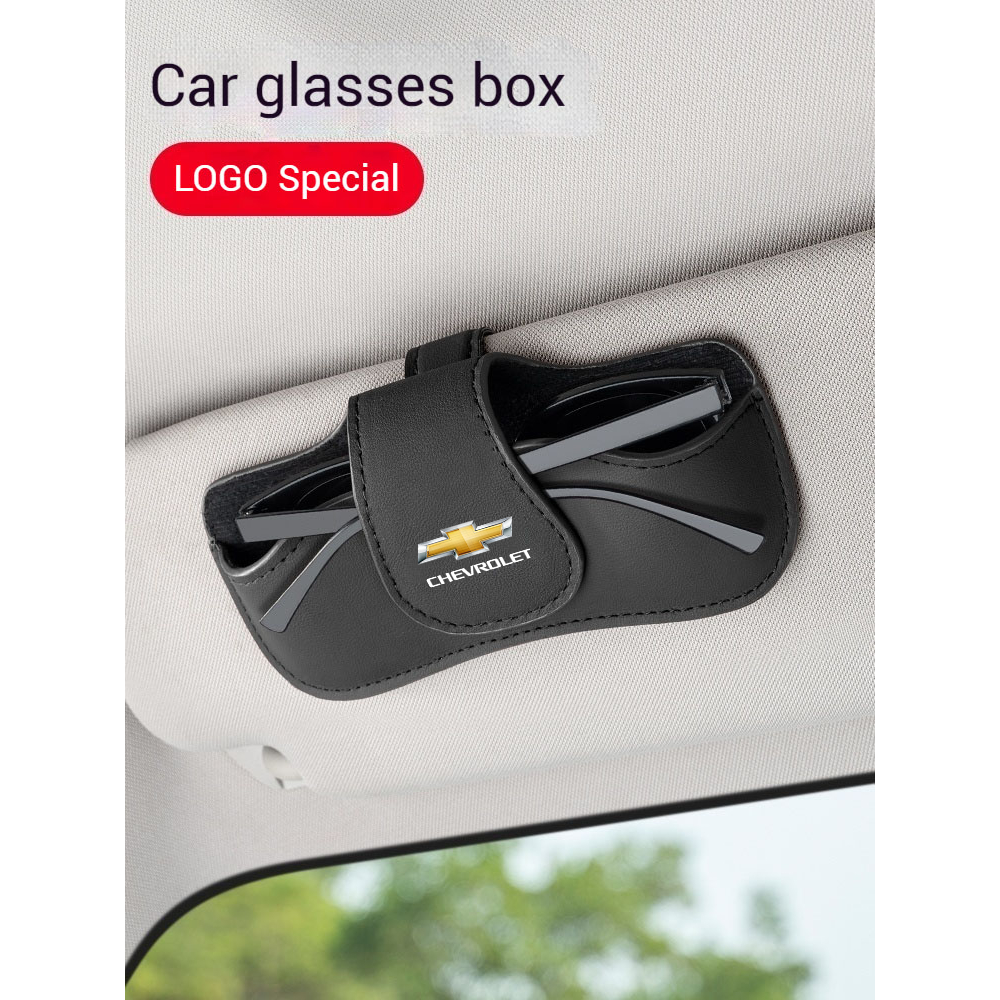 Para Chevrolet Viseira Do Carro Plutônio Óculos De Armazenamento Clipe Titular Sol Acessórios Automóveis