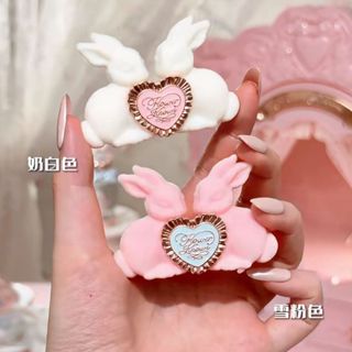Flor sabe novo produto Bonnie Garden Bunny reunindo grampo de cabelo clipe bico de pato em Oferta na Shopee