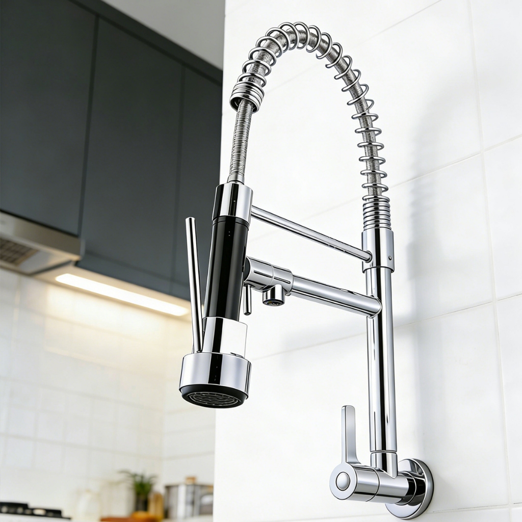 Torneira De Cozinha Gourmet Com Mesa Removível/Pulverizador De Parede