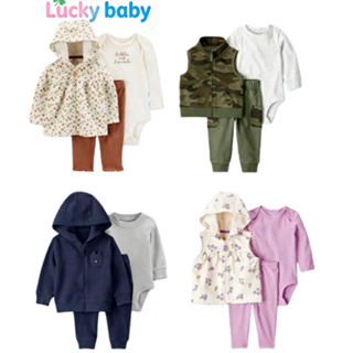 Kit Roupa Básica Bebê Unissex Primavera/Outono Manga Longa Algodão Macio e Confortável 0–12 Meses Recém-Nascido em Oferta na Shopee