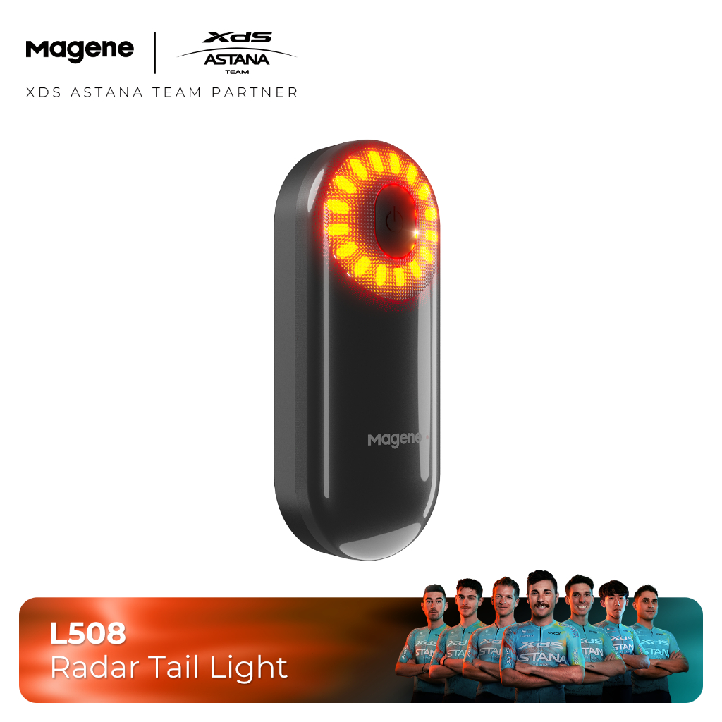 Magene L508 Bicicleta Radar Luz Traseira Iluminação De Freio À Prova D'água Lâmpada De Advertência em Oferta na Shopee