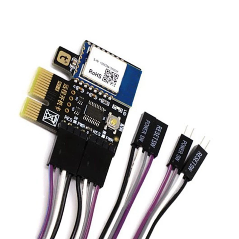 A3 Tuya Wifi PC Power Switch Computador De Mesa Cartão De Inicialização Remota Preto
