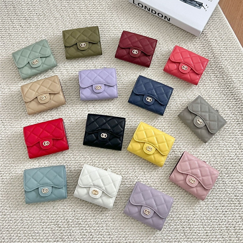 Nova moda carteira de couro genuíno senhoras Mini titular do cartão curto primeira camada bolsa de moedas presente femin