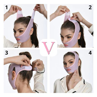 VFace Lifting Facial Cinta De Emagrecimento Facial Antirrugas Firmamento Contra Papada Ferramenta Rosto Pronta Entrega
