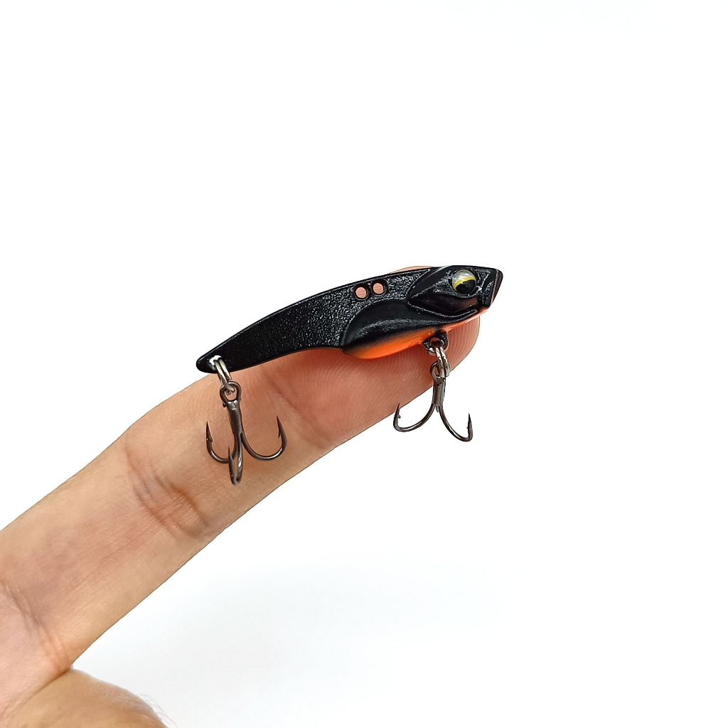 Dupladuoyu 1 Pcs Metal Jig Isca De Pesca 3.5g/5g/8g Colher Artificial VIB Spinner Afundando Vibetion Ganchos Agudos Equi