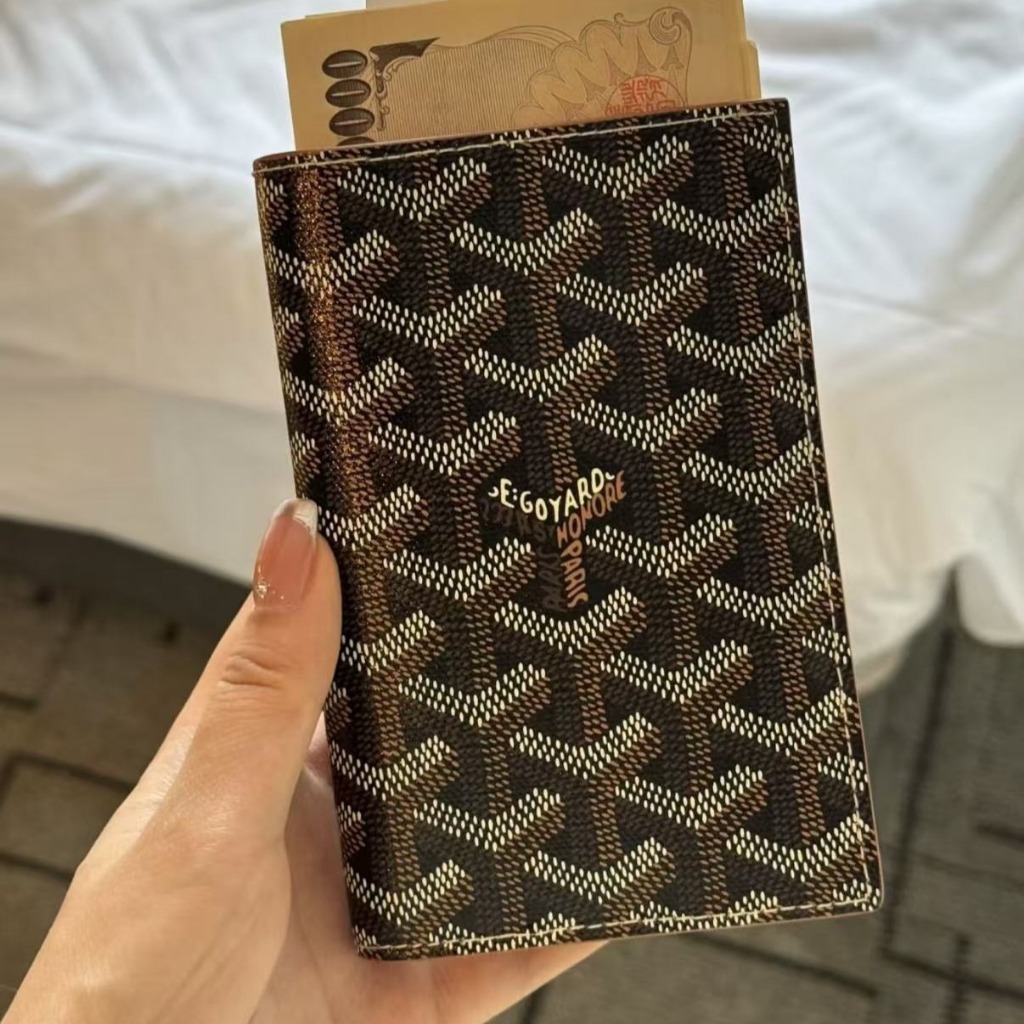 Imagem Porta-passaporte multifuncional Porta-cartões dobrável com Slot para vários cartões Porta-cartões unissex Meia dobra Cap