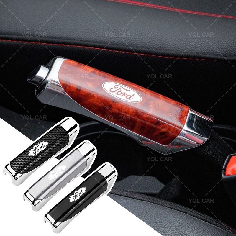 1 Pçs Plástico ABS Capa De Freio De Mão Do Carro Quebra Anti-Deslizamento Caso Aperto Para Ford Kuga Fiesta Focus Mondeo