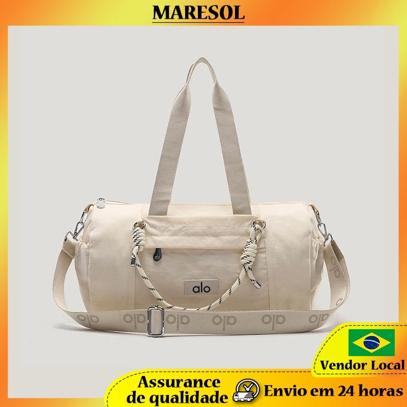 MARESOL alo Bolsa de ginástica Bolsa de treinamento esportivo unissex de viagem Bolsa mensageiro à prova d'água Bo — imagem 1