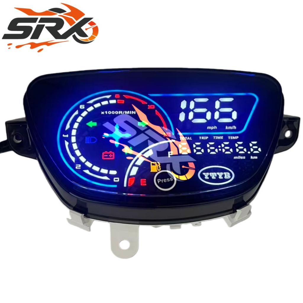 Velocímetro Digital LED Para Yamaha NEO 115 AT115 Nouvo S Z MX Medidor Odômetro Acessórios Da Motocicleta