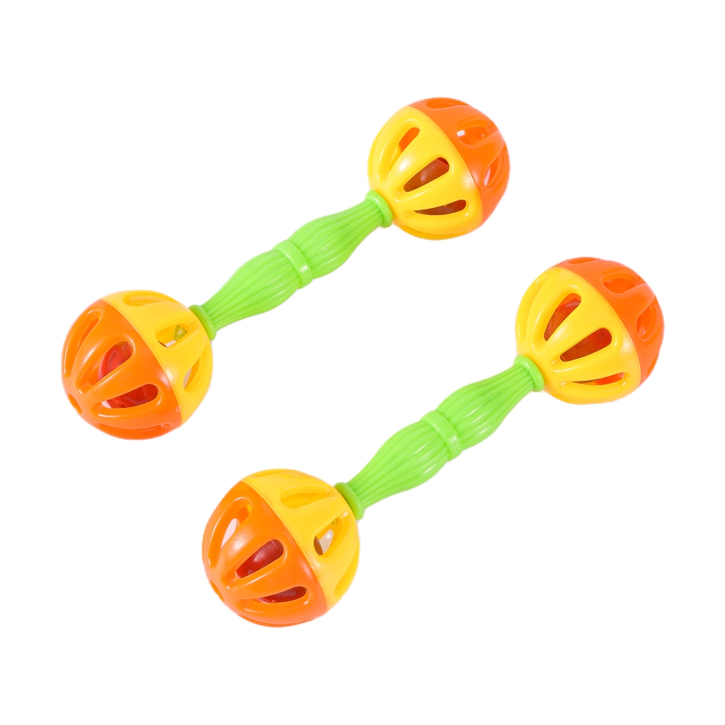 Pássaro BarBell Chocalho Brinquedo Dupla Cabeça Sino Bola Mordida Resistente Papagaio Mastigando De Treinamento em Oferta na Shopee