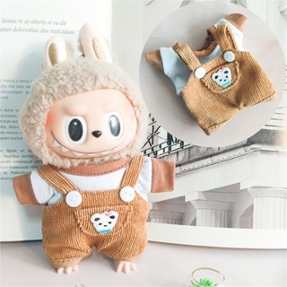 Roupas de boneca acessórios para 15-17cm ropa labubu v1 v2 v3 e boneca de algodão de 10cm verão conjunto de sapatos de 2 em Oferta na Shopee