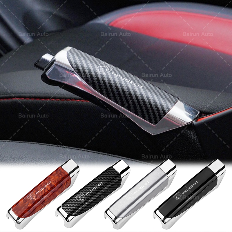 Freio De Mão Do Carro Anti-Risco Capa De Plástico Decoração Para Peugeot 206 207 208 306 307 308 407 408 508 2008 3008