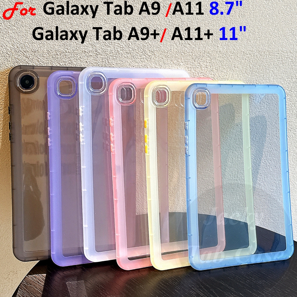 Capa De Silicone Macio Para Samsung Galaxy Tab A9 A11 8.7 " A9 + A11 + 11 Polega