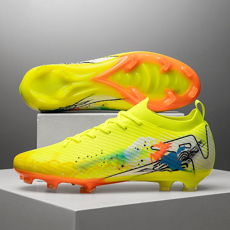 Chuteira de campo Novas Chuteiras , Tênis Internos E Externos Para Meninos Meninas , Tamanhos Europeus : 35-45