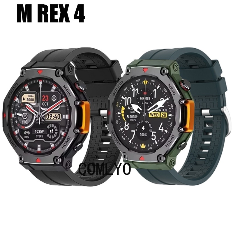 For M REX 4 M-REX4 Pulseira De Smartwatch Relógio Inteligente Banda Silicone Feminino Masculino Esportes Ao Ar Livre