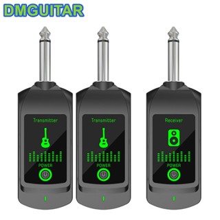 2.4G Sistema De Guitarra Eletrônica Sem Fio Receptor Transmissor De Áudio Para Captador De Instrumento De Baixo Mist em Oferta na Shopee