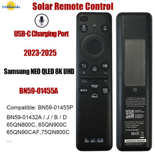 Samsung BN59-01455A Solar/Bateria De Voz Controle Remoto/USB-C Carregamento NEO 