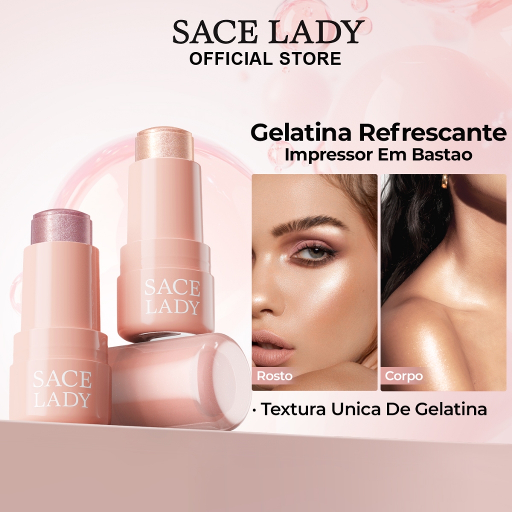 Bastão Iluminador SACE LADY Toque frio Pele Radiante