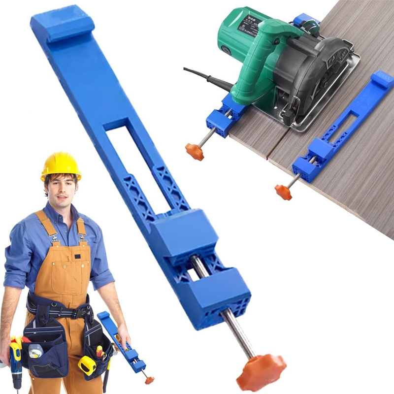Guia Ajustável Da Base Máquina De Corte,Com Braçadeira , Gabarito De Fixação De Madeira em Oferta na Shopee