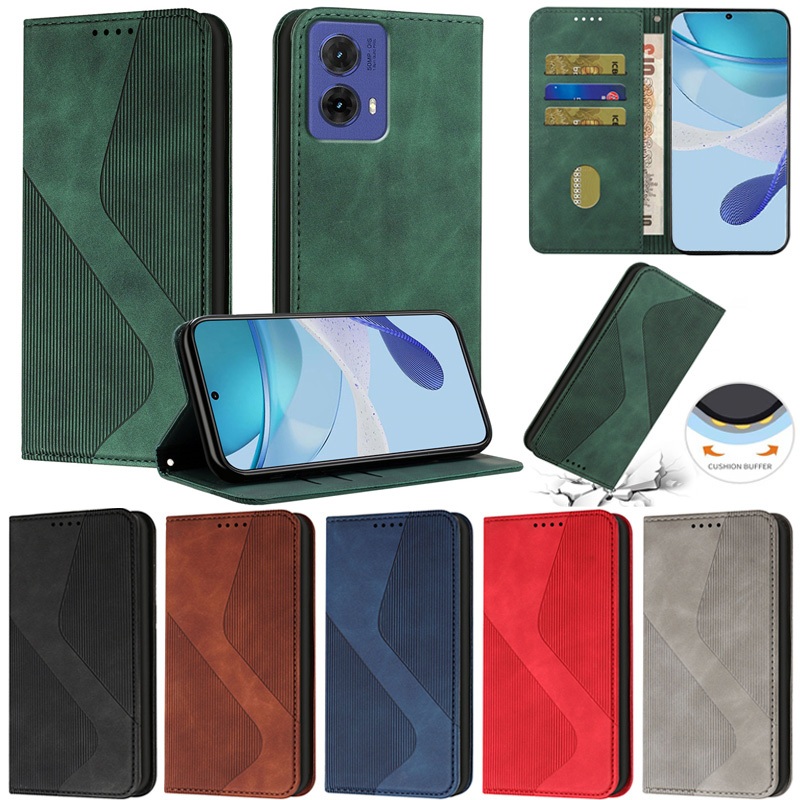 Capa De Luxo Para Motorola Moto G15 G05 G75 G55 G35 G96 G85 E14 Edge 50 Neo 5G 2