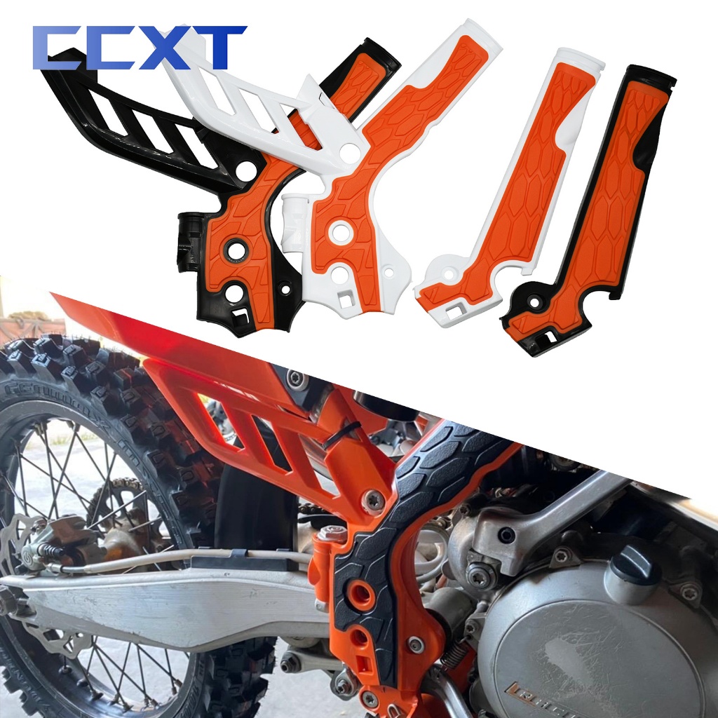 Motocicleta X-Grip Quadro Guarda Capa De Proteção Para KTM SXF EXC EXCF XCW XCFW 125 150 250 300 350 450 500 2011-2015 B