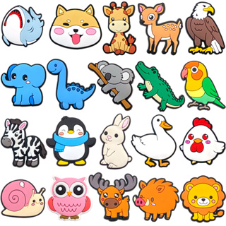 MEIDJ 20 Estilo Pequeno animal Sapato Encantos Decrations Sandálias Fivela Botão Acessórios De PVC em Oferta na Shopee