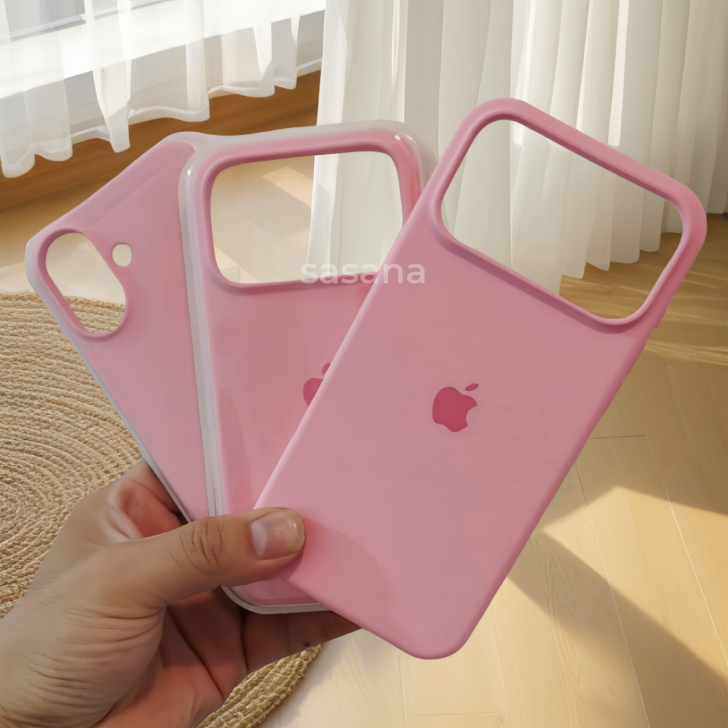Rosa Para iphone 17/16/15/13/14/12/11/Pro max/Air/XS XR/7/8/Plus/SE/Mini/Capa De