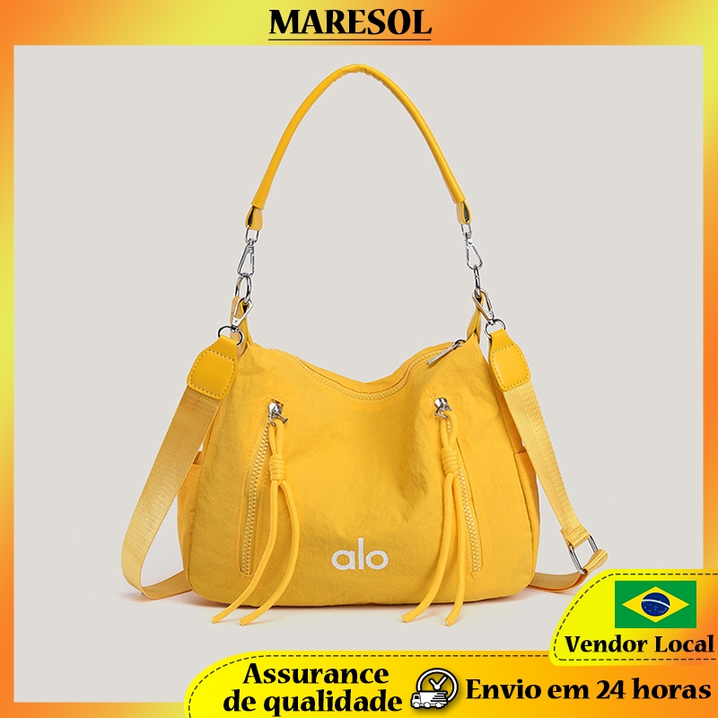 MARESOL alo Bolsa Feminina Leve Bolsa Mensageiro Feminina Novo Estilo Bolsa nas Axilas Bolsa de Ombro Casual