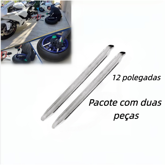 alavanca de pneu, kit de troca de pneu de 300 mm para motocicleta, bicicleta, scooter, remoção de troca de pneu