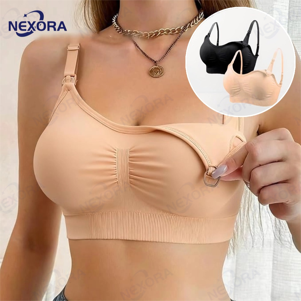 Sutiã Amamentação Bojo Removível Reforçado Maternidade Soutien