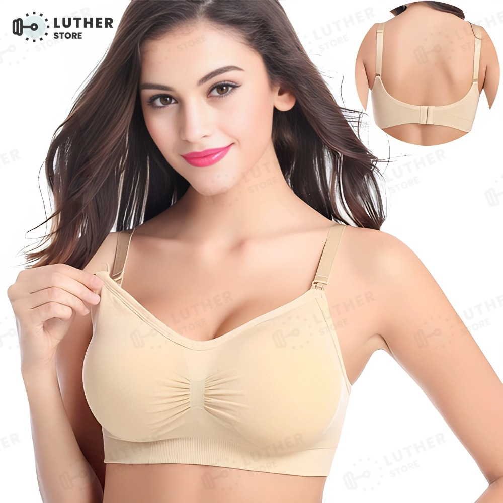 Sutiã Amamentação Mulheres Grávidas Sem Aro Confortáveis e Respiráveis Bojo Removível Roupas Alto Qualidade em Oferta na Shopee