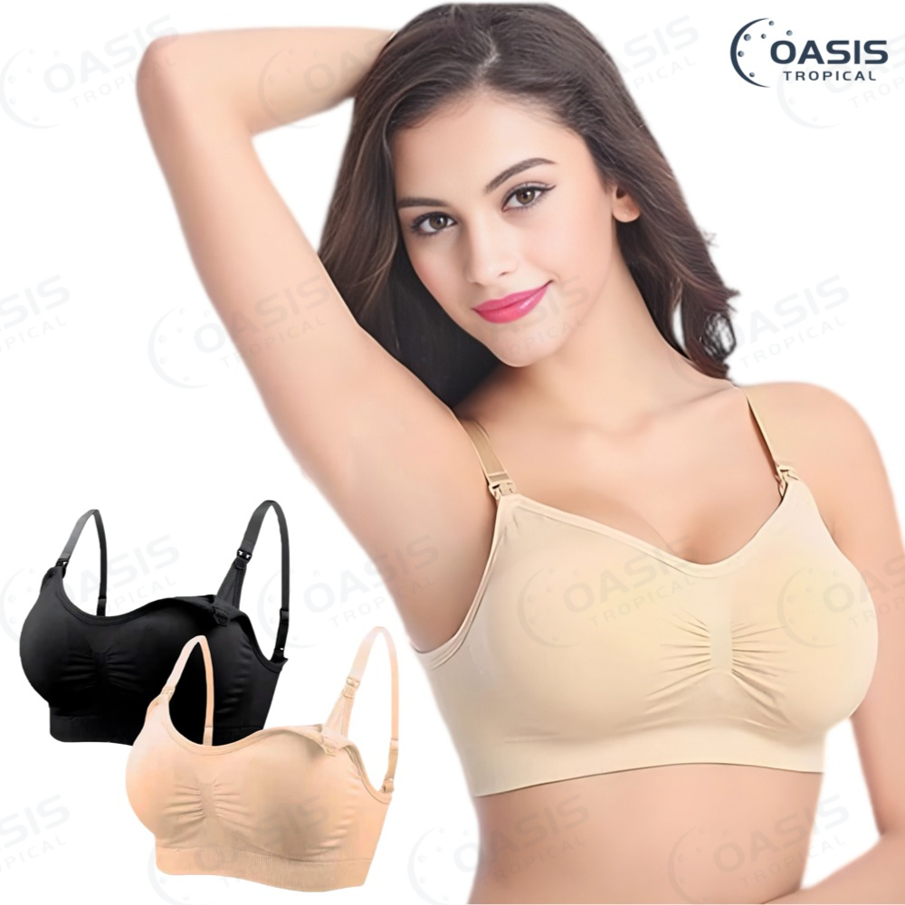 Sutiã Amamentação Bojo Removível Reforçado Maternidade Soutien