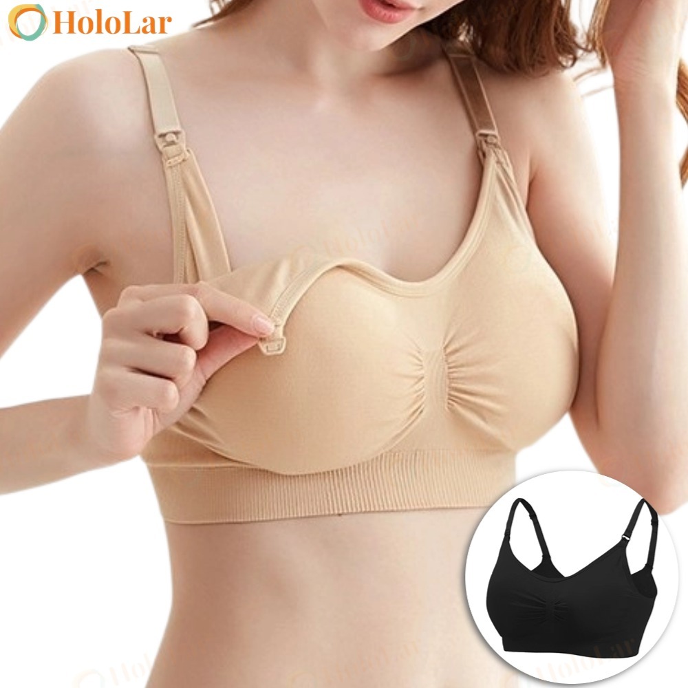 Sutiã Amamentação Bojo Removível Reforçado Maternidade Soutien LJ em Oferta na Shopee