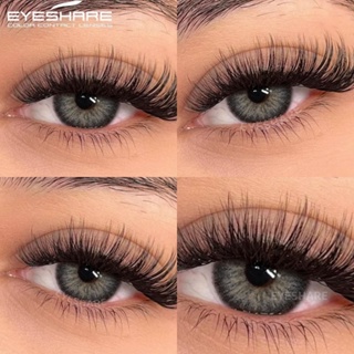 EYESHARE Envio Do Brasil Lentes De Contato Coloridas Olhos Cinza 1 Par De Decoração Cosméticos Maquiagem Uso Anual em Oferta na Shopee