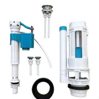 KIT DESCARGA CAIXA ACOPLADA COM BOTÃO DUPLO 3L E 6L MODELO UNIVERSAL ACIONAMENTO SUPERIOR CarnavalShop em Oferta na Shopee