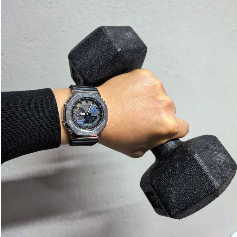 G GM-2100 Acessórios de Fitness colecionáveis parede de tijolo arco-íris GM-2100RW