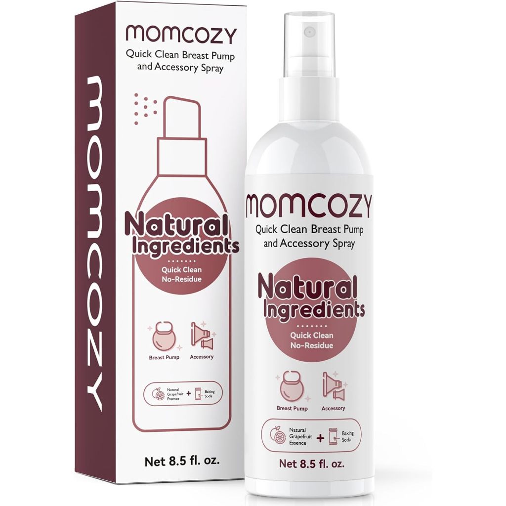 Spray De Limpeza De Bomba Tira Leite Portátil Momcozy , Remoção Eficaz De Gordura De E Sem Resíduos , Aroma De Toranja N em Oferta na Shopee