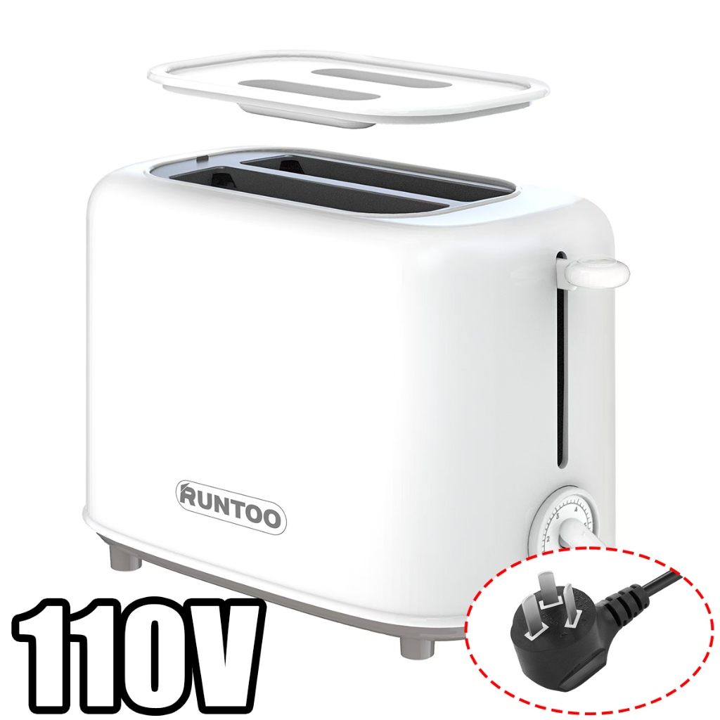 110V/220V Forno elétrico duas ranhuras, torrada em quatro lados Máquina de sanduíches totalm