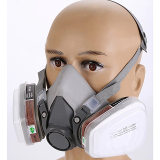 Mascara Pintura Funilaria Respirador C/ Filtro Carvao Ativo em Oferta na Shopee