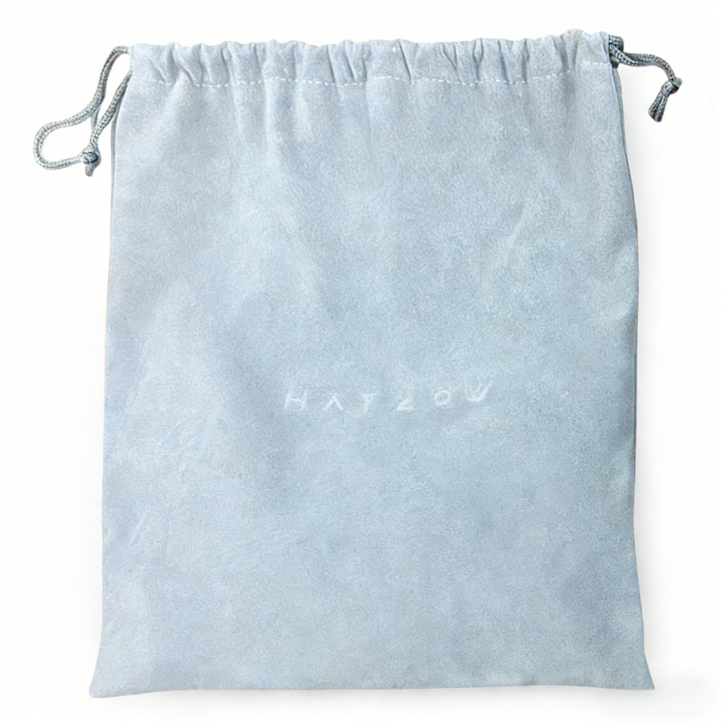 Bolsa De Armazenamento Haylou Premium Cinza 250 * 220 Mm | Saco Com Cordão À Prova De Poeira Para Acessórios E Itens Ess