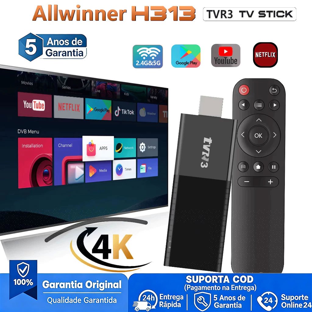 Dispositivo Android mais vendido 4K Ultra HD | Armazenamento Super grande de 512 GB + 1 TB | Suporte para rede sem fio 5