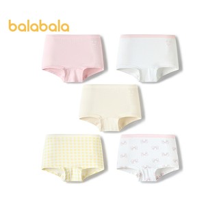 balabala Calcinha Boxer Infantil Menina Algodão Roupa Íntima Criança Confortável Sem Apertar