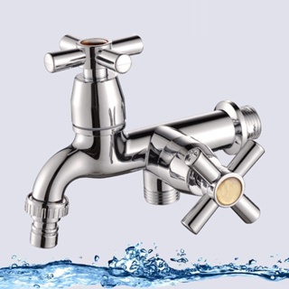 Torneira Tanque 2 Saídas 1/2 Maquina Lavar Jardim 1/4 Volta em Oferta na Shopee