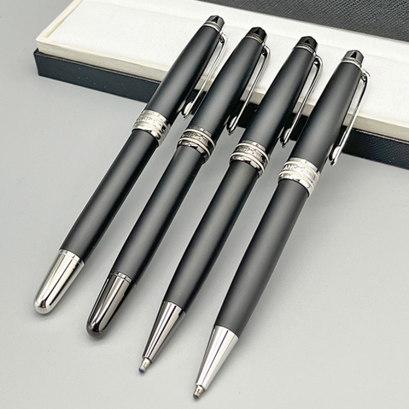 MB Caneta Luxo Clássica 163 Caneta Esferográfica Preta Fosca Caneta-tinteiro Escrita Suave em Oferta na Shopee