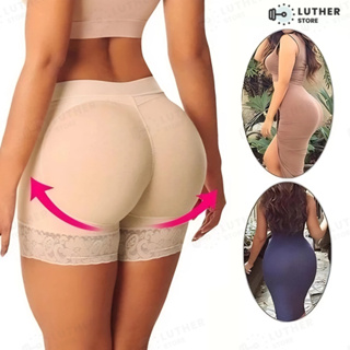 Calcinha Acolchoada Feminina Intensificador De Quadril Preto/Bege M-XL Modelador Sexy Com Acolchoamento Confortável Rou em Oferta na Shopee