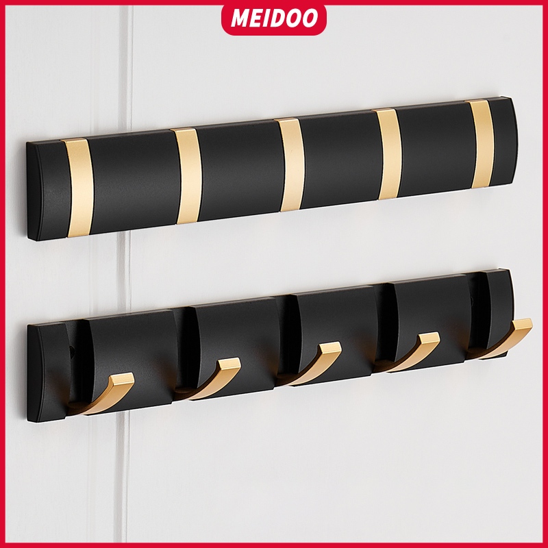 MEIDOO Ganchos dobráveis ​​para banheiros, cozinhas e residências; ganchos para casacos; alumínio em Oferta na Shopee