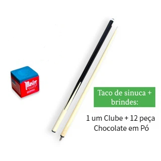 Taco de sinuca dividido de alta qualidade Bilhar  profissional/Amateur snooker 12 Chocolate em pó